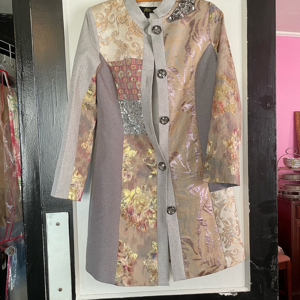 Beautiful Jacket, with embellishments front and back